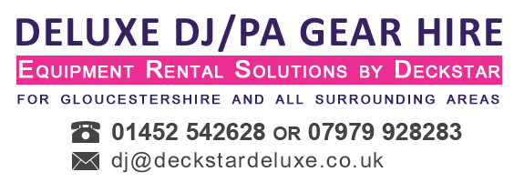 Portable disco dance floor hire in Cheltenham and Gloucestershire by Deckstar Deluxe
